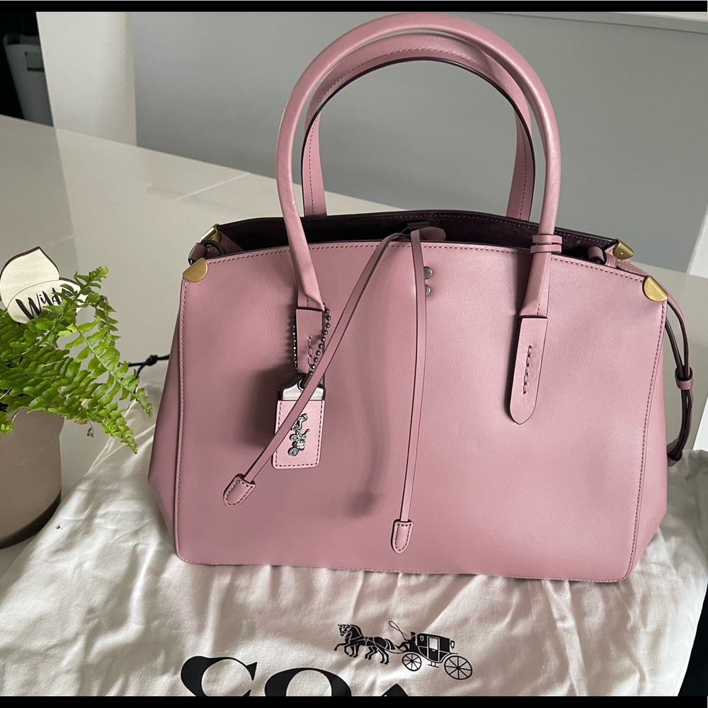 💗Coach 1941 Cooper Glove-tanned Tote Tote Bag in Dusty Rose💗